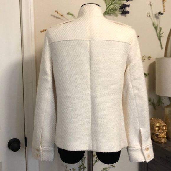 Theory Sisen Journey Jacket Twill Pea Coat NWT - Picture 2 of 14